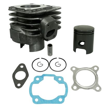 Kit cylindre-piston P2R CYLINDRE SCOOT ADAPTABLE CPI 50 POPCORN, OLIVER, ARAGON, HUSSAR-KEEWAY 50 FOCUS, HURRICANE, MATRIX, F-ACT-GENERIC 50 XOR, IDEO ( Ref : P2R06001A / 824 