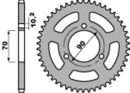 PBR Staal standaard 239 - 420 Kroon