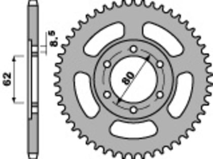 PBR Standard C45 Stahl 842 - 428 Krone