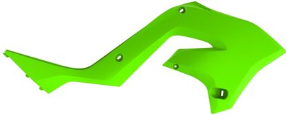 Protección lateral de radiador Polisport Tapa de radiador , verde lima KX125/250