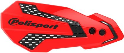 Polisport MX Flow Handguards Red / Black Handbeschermers