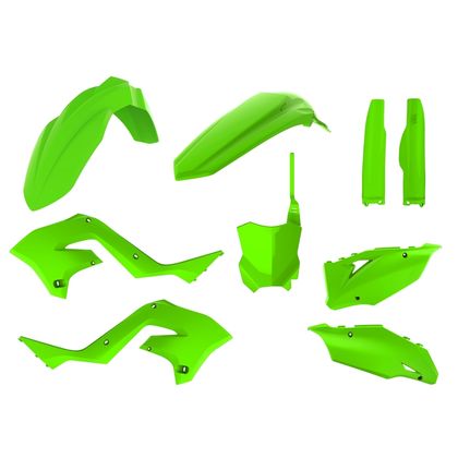 Polisport Restyle Lime Green Plastics kit