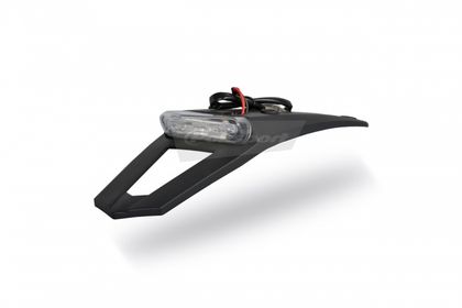 Polisport black with LED light Mudguard extension