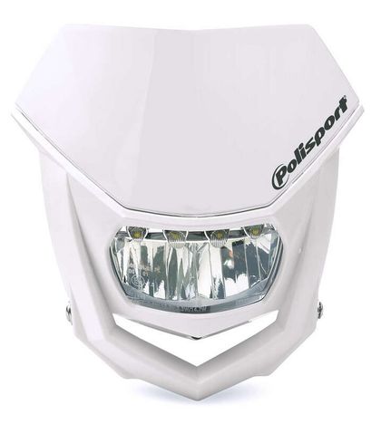 Polisport Lampenmaske Halo LED Weiß Scheinwerfer Ref : PLS00479A / 1086668001 