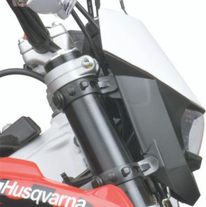 Polisport Lampenmaske Halo LED Schwarz/Weiß Scheinwerfer