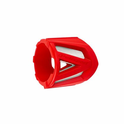 Protection échappement Polisport de silencieux longue rouge Universel