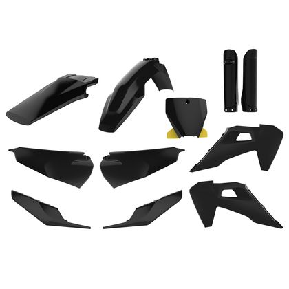 Polisport Plastik-Kit Schwarz Plastik-Set