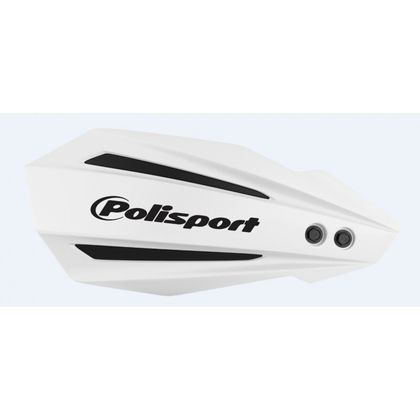 Pièces détachées Polisport Protège-mains MX BULLIT Blanc/Noir Ref : PLS00706A / 1114848002 