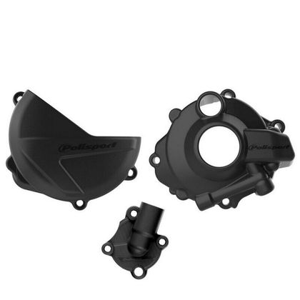 Protection Moteur Polisport kit protection de carter d'embrayage, d'allumage et de pompe à eau