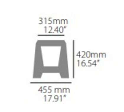 Lève moto Polisport Trépied 420mm Universel