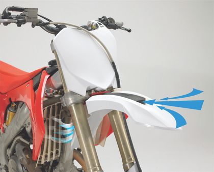 Polisport Supermotard SM Line sort. Skærm