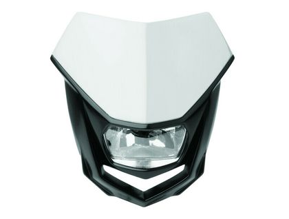 Polisport Halo hvid sort Universel Forlygter Ref : PLS00887A / 1086628001 