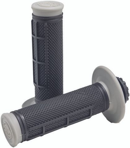 Pro Taper PT Clamp On 1/2 Waffle Series Schwarz Hellgrau Lenkergriffe Universell