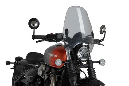 Puig Custom II Rauch klar Windschutz Universell
