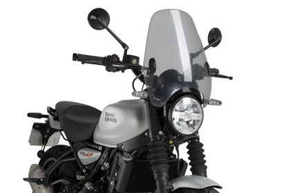 Puig Custom II Rauch klar Windschutz Universell