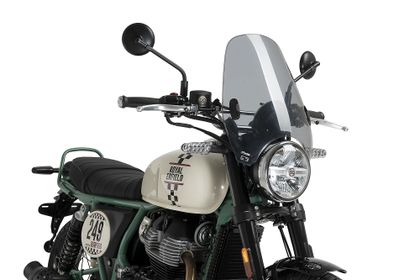 Puig Custom II Rauch klar Windschutz Universell