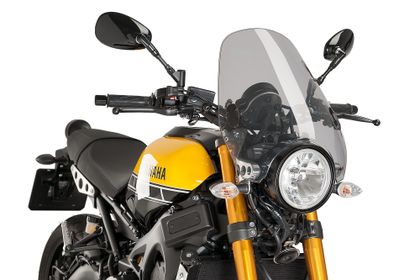 Puig Custom II Rauch klar Windschutz Universell