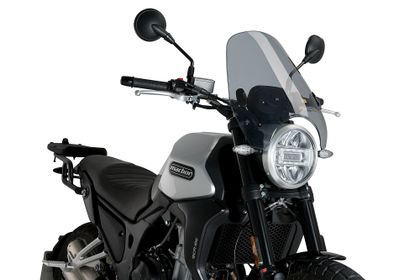 Puig Custom II Rauch klar Windschutz Universell