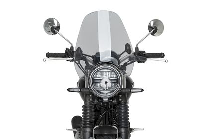 Puig Custom II Rauch klar Windschutz Universell