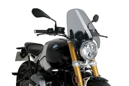 Puig Custom II Rauch klar Windschutz Universell