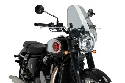 Puig Custom II Rauch klar Windschutz Universell