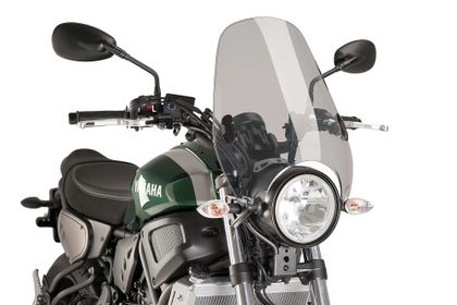 Puig Custom II Rauch klar Windschutz Universell