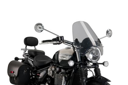 Puig Custom II Rauch klar Windschutz Universell