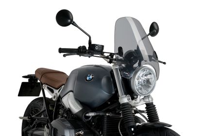 Puig Custom II Rauch klar Windschutz Universell