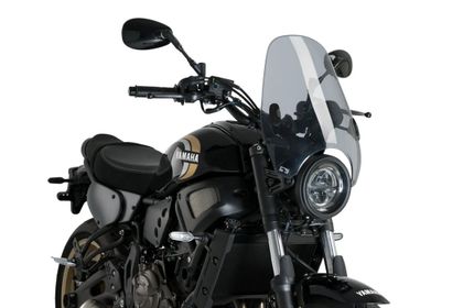 Puig Custom II Rauch klar Windschutz Universell