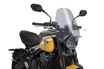 Puig Custom II Rauch klar Windschutz Universell