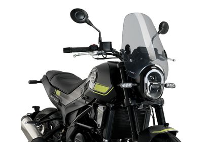 Puig Custom II Rauch klar Windschutz Universell