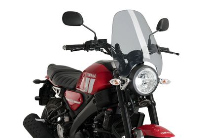 Puig Custom II Rauch klar Windschutz Universell