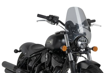 Puig Custom II Rauch klar Windschutz Universell