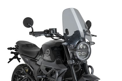 Puig Custom II Rauch klar Windschutz Universell