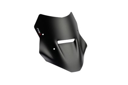 Puig Sport Schwarz matt Windschutz Ref : PUI00018A / 22509J HONDA 750 NC 750 X DCT ABS (RC90) - 2025 - 2026