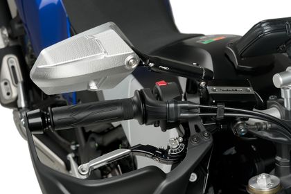 Puig Explorer anodisiertes Aluminium gerade Rückspiegel Universell