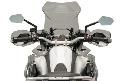 Puig Explorer anodisiertes Aluminium gerade Rückspiegel Universell