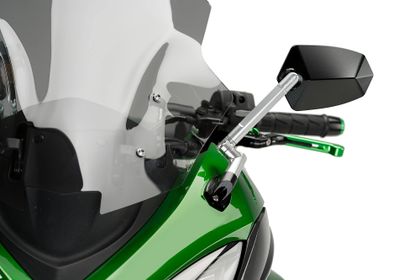 Puig GT 1 Black Left Universal Rear-view mirror