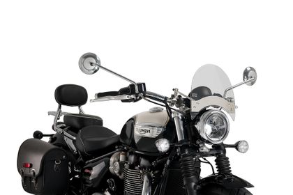 Puig Roadster Rauchklar Windschutzscheibe Universell