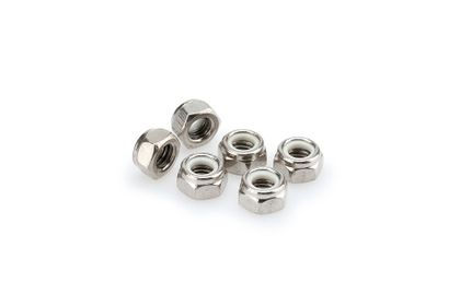 Puig In anodisiertem Aluminium Silber Blister 6 Schraube M8 Verkleidungsschraubensatz Universell