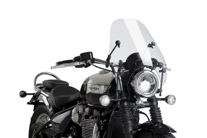 Puig Custom I Transparent Windscherm Universeel