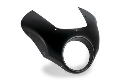 Puig Semi Carenage Dark Night Schwarz matt Gabelplatten