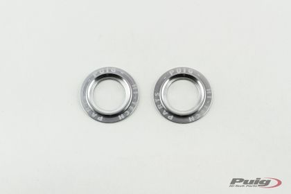 Insert Roulette Bras Oscillant Puig Jeu Anneaux en Aluminium Anodise Protection Argent Universel