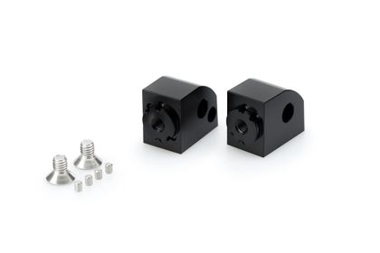 Puig verstellbar Passagier Schwarz Fußrastenadapter