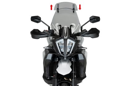 Spoiler Puig Multi - Régable 2.0 Fixée Vis Fumé claire