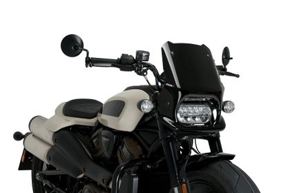 Puig Sport Schwarz Windschutzscheibe