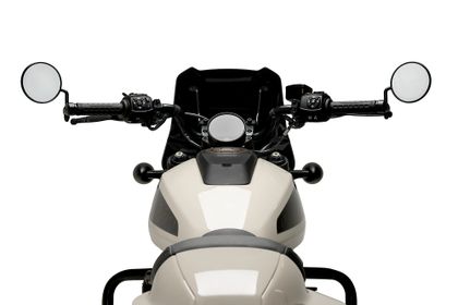 Puig Sport Schwarz Windschutzscheibe Ref : PUI00499A / 21321N HARLEY DAVIDSON 1250 SPORTSTER 1250 S - 2021 - 2026