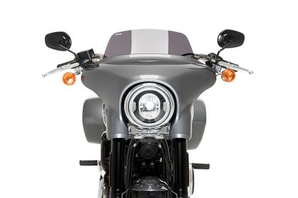 Puig Sport High - Road Donkergrijs Windscherm