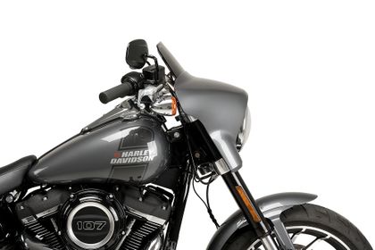Puig Sport High - Road Donkergrijs Windscherm