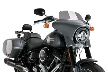 Puig Sport High - Road Donkergrijs Windscherm
